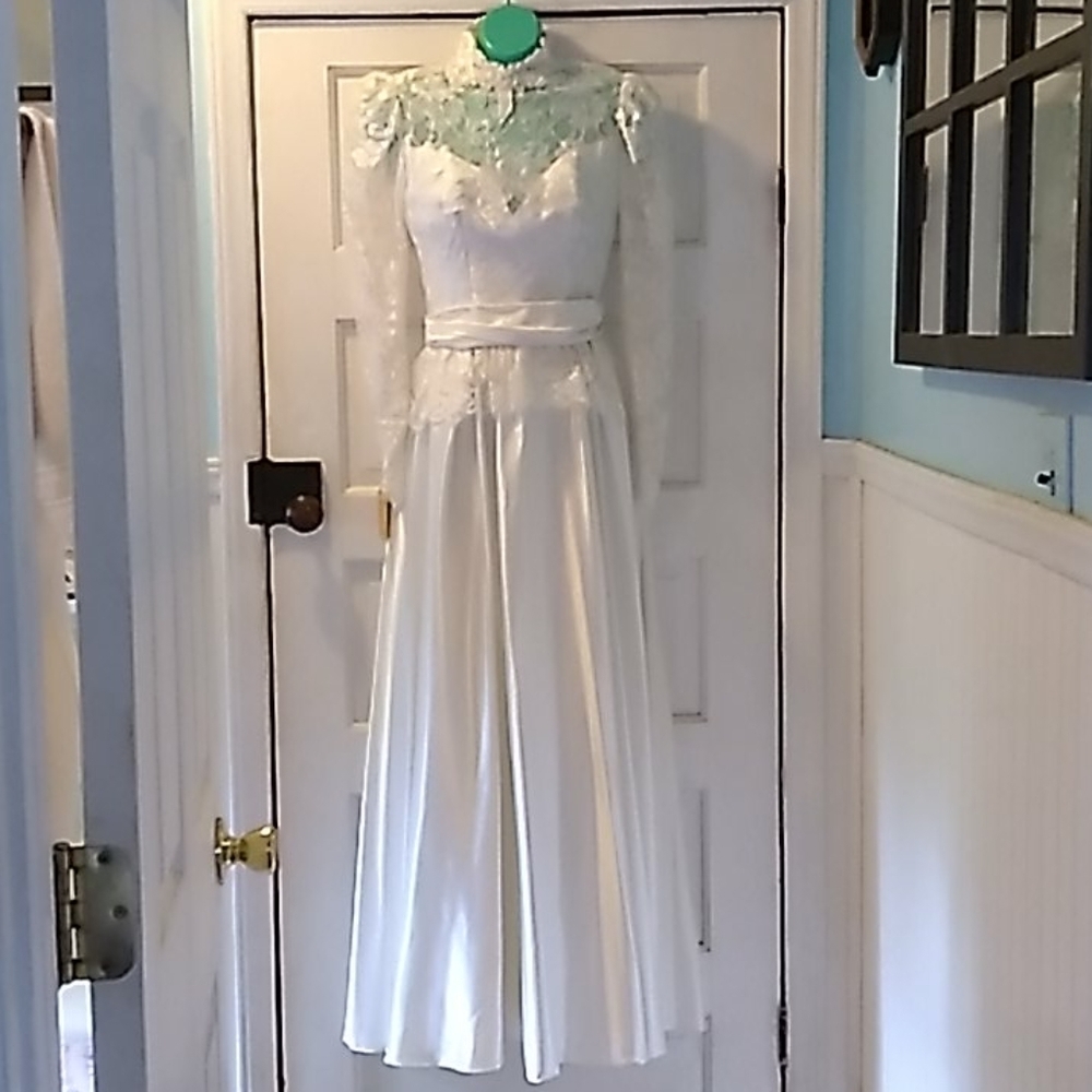 Vintage House of Bianchi made in USA wedding dress